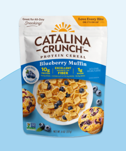 Blueberry Muffin with Blueberries Cereal